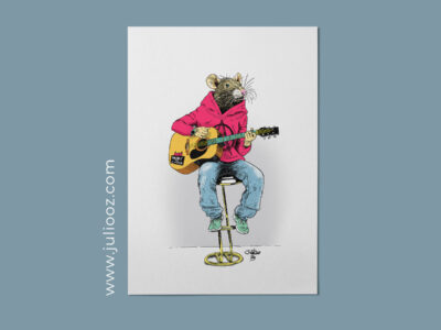 Rat guitariste